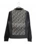 DIOR HOMME (ディオール オム) オブリーク柄ジップアップジャケット ブラック サイズ:Ｍ：150000円