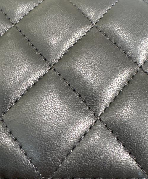 CHANEL（シャネル）CHANEL (シャネル) チェーンショルダーバニティバッグ ブラックの古着・服飾アイテム