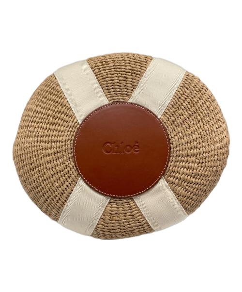 Chloe（クロエ）Chloe (クロエ) Mifuko (ミフコ) WOODY Large Basket Bag ベージュ サイズ:ラージの古着・服飾アイテム