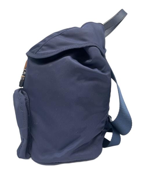 PRADA（プラダ）PRADA (プラダ) ミニ バックパック ネイビーの古着・服飾アイテム