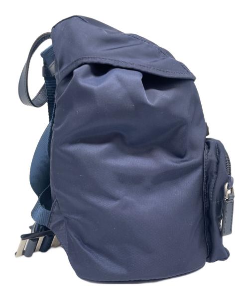 PRADA（プラダ）PRADA (プラダ) ミニ バックパック ネイビーの古着・服飾アイテム