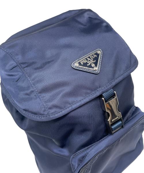 PRADA（プラダ）PRADA (プラダ) ミニ バックパック ネイビーの古着・服飾アイテム