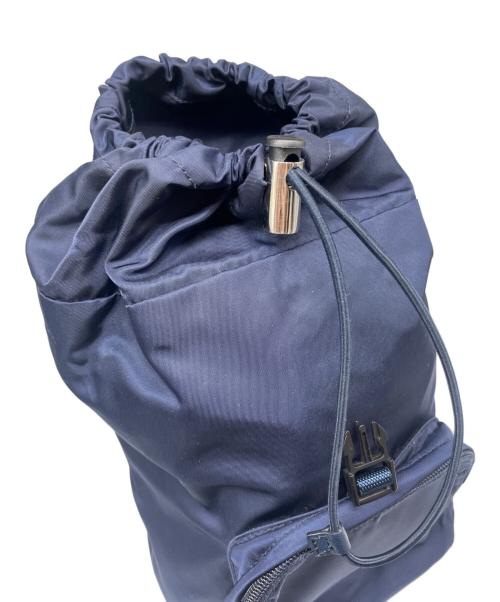 PRADA（プラダ）PRADA (プラダ) ミニ バックパック ネイビーの古着・服飾アイテム