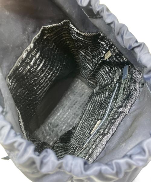 PRADA（プラダ）PRADA (プラダ) ミニ バックパック ネイビーの古着・服飾アイテム