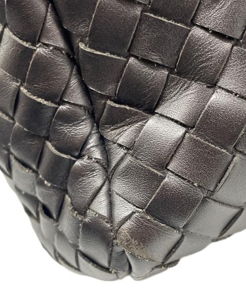 BOTTEGA VENETA（ボッテガベネタ）BOTTEGA VENETA (ボッテガベネタ) イントレチャートブリーフケース ブラウンの古着・服飾アイテム