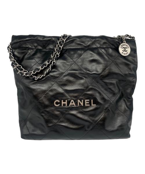CHANEL（シャネル）CHANEL (シャネル) シャネル22 スモールハンドバッグ ブラック サイズ:SMALL/スモールの古着・服飾アイテム