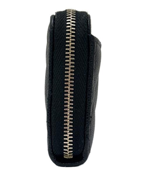 CHANEL（シャネル）CHANEL (シャネル) ラウンドジップ コンパクトウォレット ブラックの古着・服飾アイテム