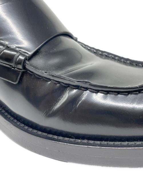 CHANEL（シャネル）CHANEL (シャネル) CHANELロゴ レザーローファー ブラック サイズ:37cの古着・服飾アイテム