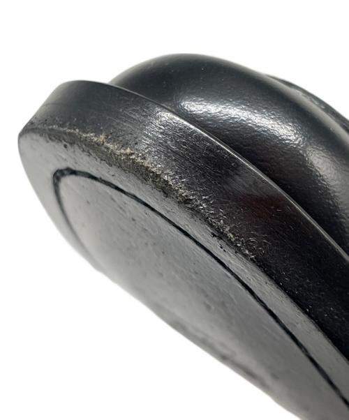 CHANEL（シャネル）CHANEL (シャネル) CHANELロゴ レザーローファー ブラック サイズ:37cの古着・服飾アイテム