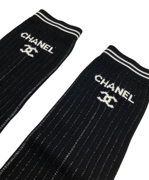 CHANEL（シャネル）CHANEL (シャネル) COCO Mark Logo Leg Warmer/ココマークロゴレッグウォーマー サイズ:-の古着・服飾アイテム