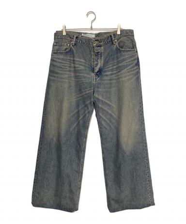 中古・古着通販】DAIRIKU (ダイリク) DOCKING WIDE&STRAIGHT DENIM