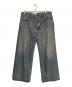 DAIRIKU（ダイリク）の古着「DOCKING WIDE&STRAIGHT DENIM PANTS」｜インディゴ