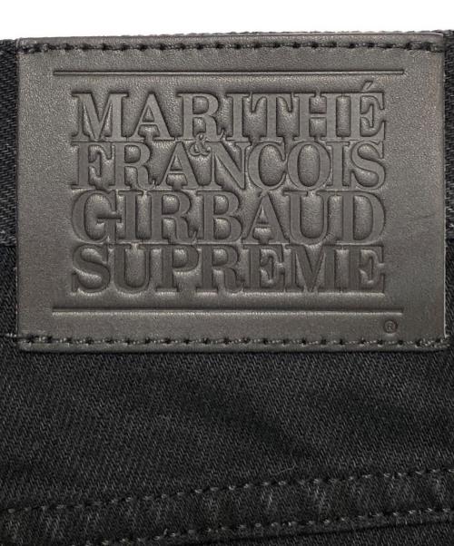 SUPREME（シュプリーム）SUPREME (シュプリーム) MARITHE+FRANCOIS GIRBAUD (マリテフランソワジルボー) X-Seam Baggy Jean ブラック サイズ:34の古着・服飾アイテム