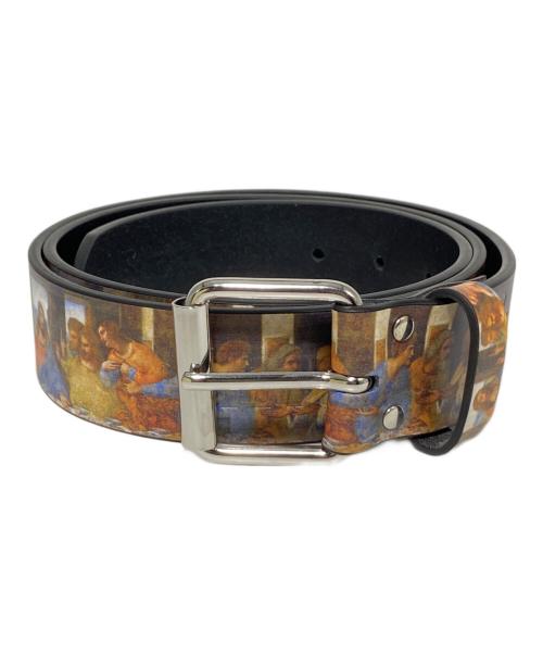 SUPREME（シュプリーム）SUPREME (シュプリーム) Last Supper Leather Belt マルチカラー サイズ:Lの古着・服飾アイテム