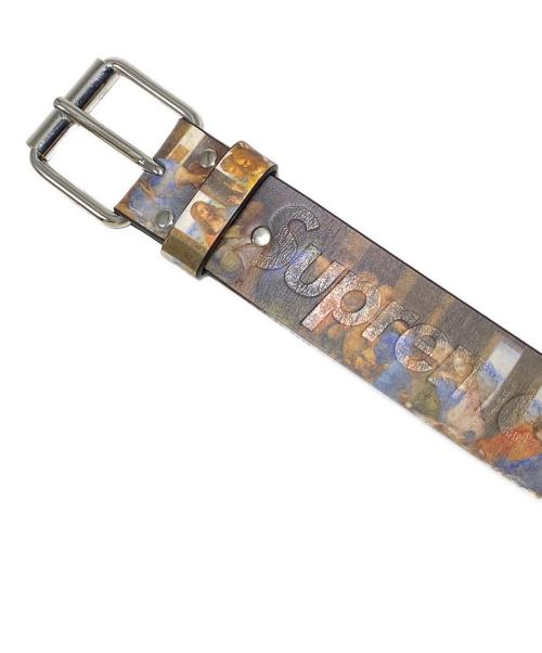 SUPREME（シュプリーム）SUPREME (シュプリーム) Last Supper Leather Belt マルチカラー サイズ:Lの古着・服飾アイテム