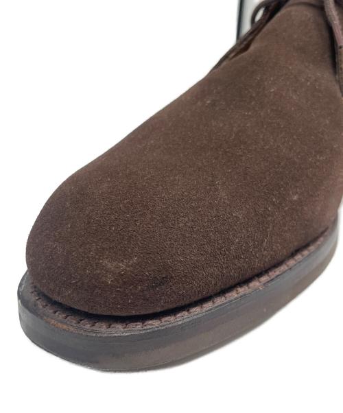 Crockett & Jones（クロケット＆ジョーンズ）Crockett & Jones (クロケット＆ジョーンズ) スエード チャッカブーツ/CHERTSEY ブラウン サイズ:6 1/2の古着・服飾アイテム