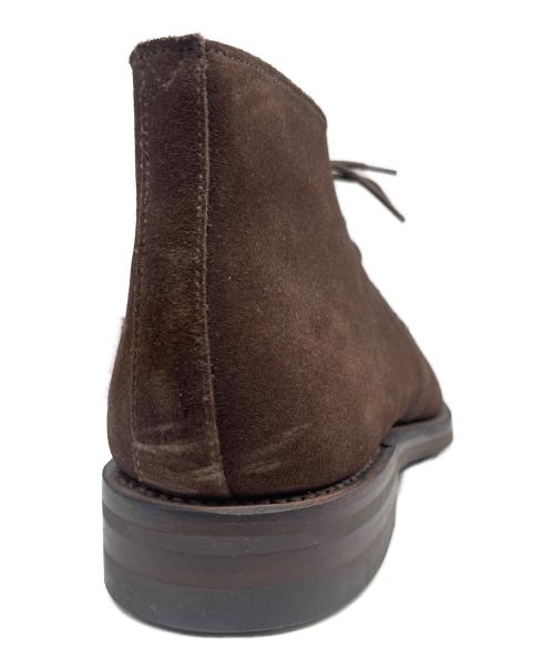 Crockett & Jones（クロケット＆ジョーンズ）Crockett & Jones (クロケット＆ジョーンズ) スエード チャッカブーツ/CHERTSEY ブラウン サイズ:6 1/2の古着・服飾アイテム