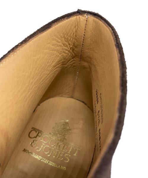 Crockett & Jones（クロケット＆ジョーンズ）Crockett & Jones (クロケット＆ジョーンズ) スエード チャッカブーツ/CHERTSEY ブラウン サイズ:6 1/2の古着・服飾アイテム