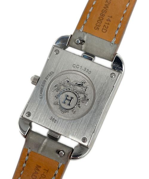 HERMES（エルメス）HERMES (エルメス) ケープコッド Ref.CC1.330 ブラック サイズ:23mmの古着・服飾アイテム