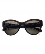 CHANELシャネル）の古着「ココマークデザインサングラス」｜ブラック