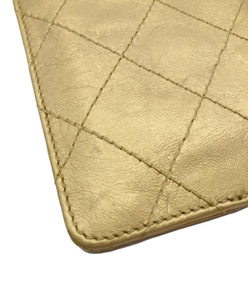 CHANEL（シャネル）CHANEL (シャネル) Matrasse Multi Case/マトラッセ マルチケース/キルティングカードケース ゴールドの古着・服飾アイテム