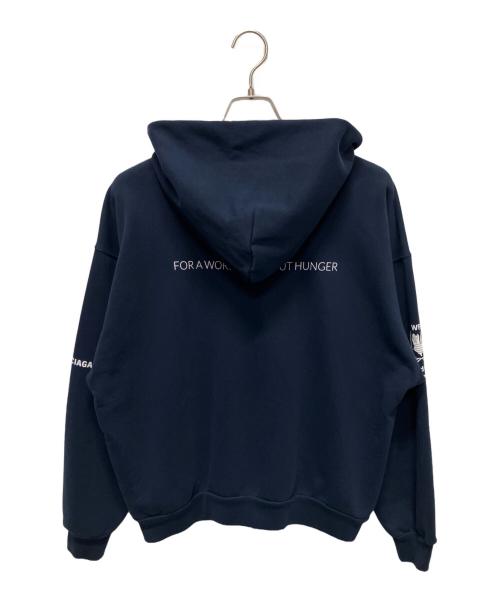 BALENCIAGA（バレンシアガ）BALENCIAGA (バレンシアガ) WFP ジップアップパーカー ネイビー サイズ:XXSの古着・服飾アイテム