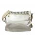 PRADA (プラダ) パンチングショルダーバッグ ベージュ：65000円