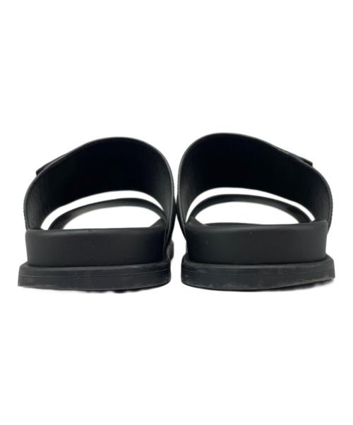 HERMES（エルメス）HERMES (エルメス) サンダル 《ジャクソン》 ブラック サイズ:44の古着・服飾アイテム