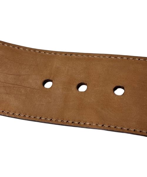 GUCCI（グッチ）GUCCI (グッチ) グッチシマベルト ブラウン サイズ:-の古着・服飾アイテム