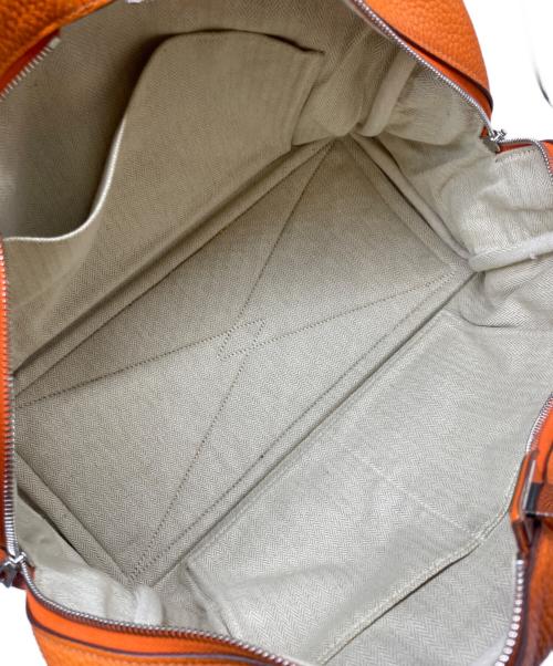 HERMES（エルメス）HERMES (エルメス) ヴィクトリア35/シルバー金具/□N刻印:2010年 オレンジ サイズ:35の古着・服飾アイテム