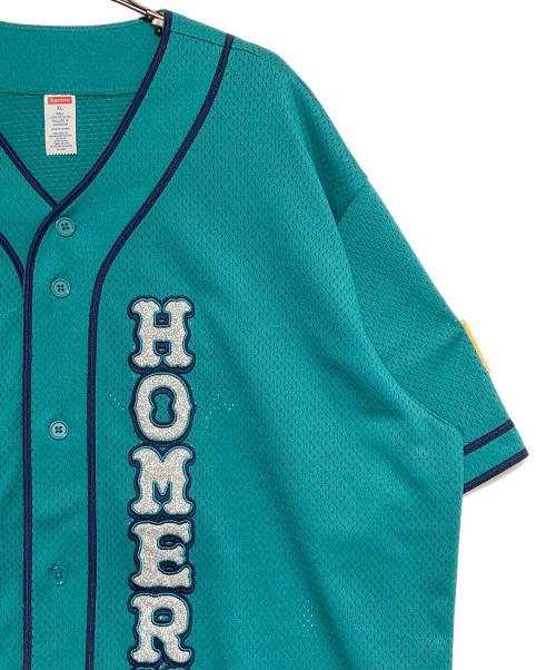 SUPREME（シュプリーム）SUPREME (シュプリーム) HOMERUN (ホームラン) Baseball Jersey グリーン サイズ:XLの古着・服飾アイテム