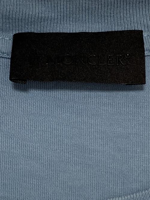 MONCLER（モンクレール）MONCLER (モンクレール) Tシャツ ブルー サイズ:Lの古着・服飾アイテム