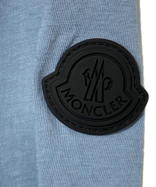 MONCLER（モンクレール）MONCLER (モンクレール) Tシャツ ブルー サイズ:Lの古着・服飾アイテム