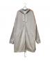 COMME des GARCONS HOMME DEUX（コムデギャルソン オム ドゥ）の古着「サイドラインロングパーカー」｜グレー