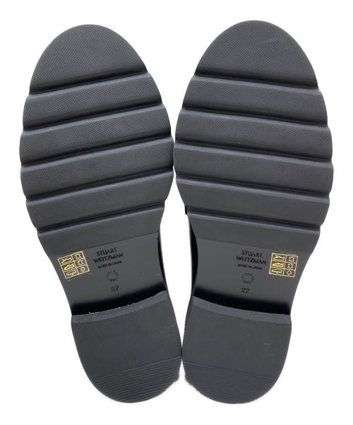 STUART WEITZMAN（スチュアートワイツマン）STUART WEITZMAN (スチュアートワイツマン) タッセルローファー ブラック サイズ:37の古着・服飾アイテム