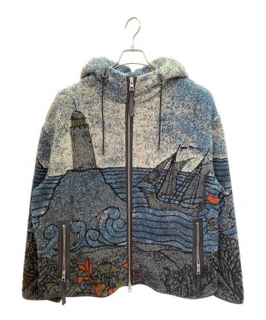 中古・古着通販】LOEWE (ロエベ) ジップアップフリースジャケット/総柄