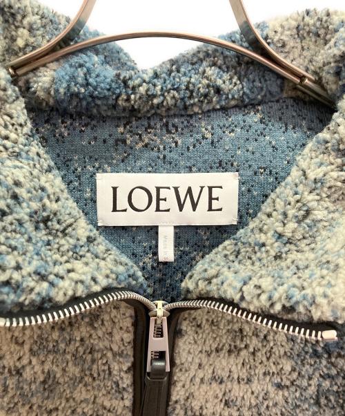 LOEWE（ロエベ）LOEWE (ロエベ) ジップアップフリースジャケット/総柄ジャケット マルチカラー サイズ:Ｓの古着・服飾アイテム