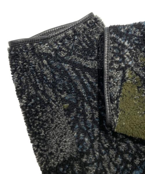 LOEWE（ロエベ）LOEWE (ロエベ) ジップアップフリースジャケット/総柄ジャケット マルチカラー サイズ:Ｓの古着・服飾アイテム