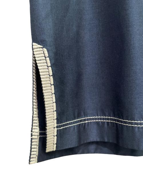 LOUIS VUITTON（ルイ ヴィトン）LOUIS VUITTON (ルイ ヴィトン) シルクパジャマ シャツ ネイビー サイズ:Sの古着・服飾アイテム