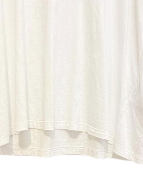 PRADA（プラダ）PRADA (プラダ) トライアングル ロゴ アームポーチ 半袖 Tシャツ ホワイト サイズ:Sの古着・服飾アイテム