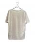 FENDI (フェンディ) ホワイトピケ Tシャツ ホワイト×アイボリー サイズ:M：45000円