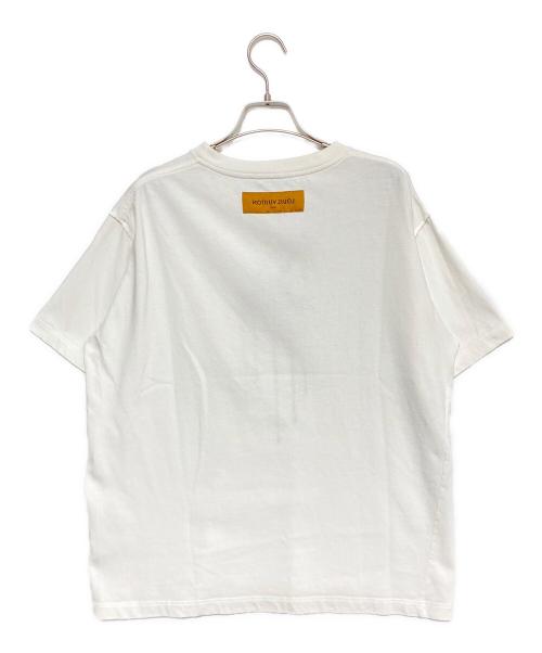 LOUIS VUITTON（ルイ ヴィトン）LOUIS VUITTON (ルイ ヴィトン) LVペンダント エンブロイダリーTシャツ ホワイト サイズ:Lの古着・服飾アイテム