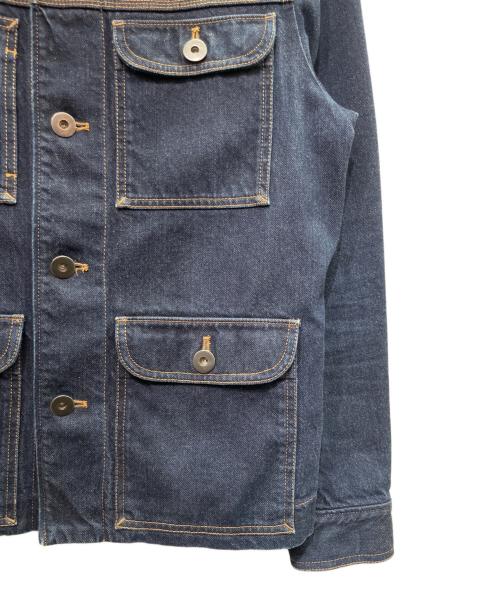 PRADA（プラダ）PRADA (プラダ) 開襟デニムジャケット インディゴ サイズ:46の古着・服飾アイテム
