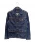 PRADA（プラダ）の古着「開襟デニムジャケット」｜インディゴ