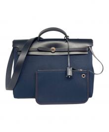 HERMES（エルメス）の古着「エールバッグジップ PM」｜ネイビー
