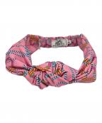 HERMESエルメス）の古着「カヌー H カチューシャ」｜ピンク