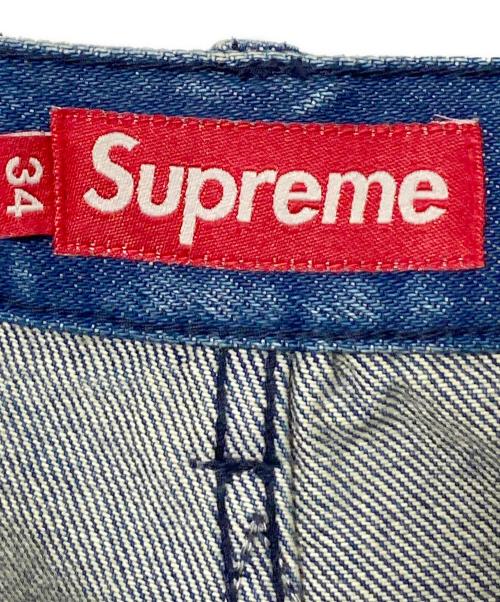 SUPREME（シュプリーム）SUPREME (シュプリーム) Stars Topstitch Baggy Jean インディゴ サイズ:34の古着・服飾アイテム