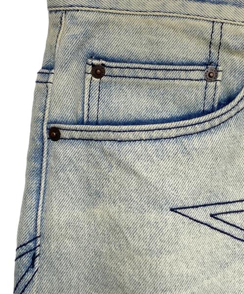 SUPREME（シュプリーム）SUPREME (シュプリーム) Stars Topstitch Baggy Jean インディゴ サイズ:34の古着・服飾アイテム