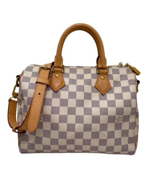 LOUIS VUITTON（ルイ ヴィトン）LOUIS VUITTON (ルイ ヴィトン) スピーディ・バンドリエール 25 ホワイト×グレー サイズ:25の古着・服飾アイテム