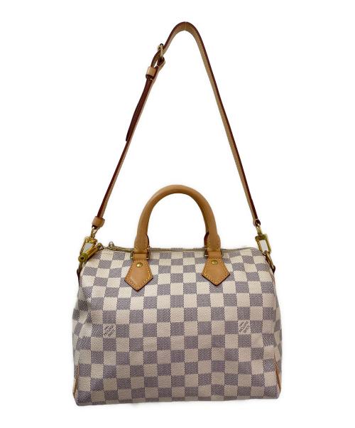 LOUIS VUITTON（ルイ ヴィトン）LOUIS VUITTON (ルイ ヴィトン) スピーディ・バンドリエール 25 ホワイト×グレー サイズ:25の古着・服飾アイテム